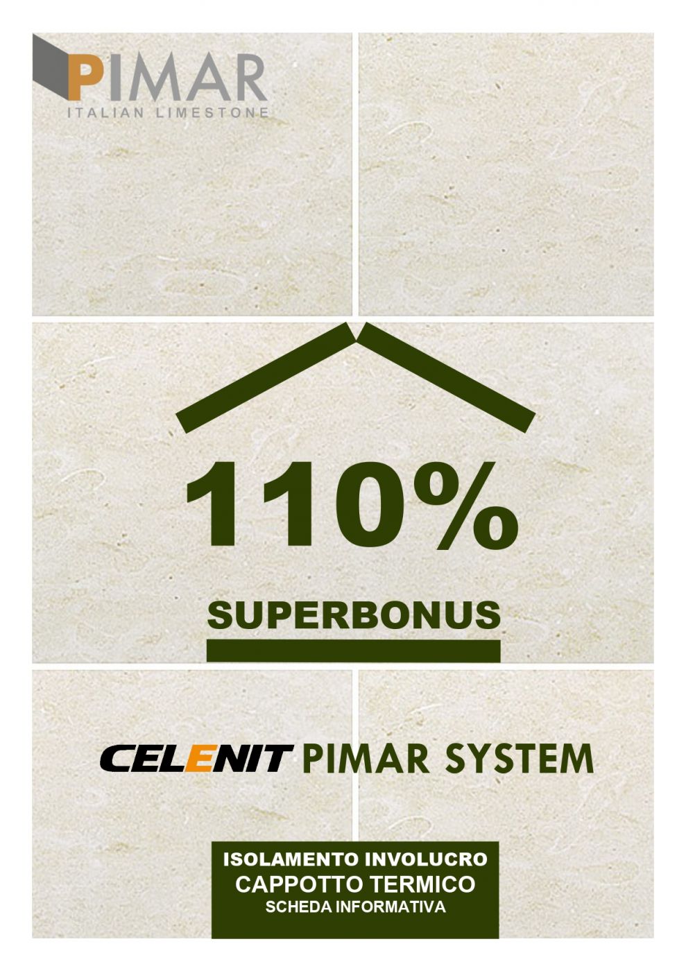 Scheda informativa Celenit Pimar System - Cappotto Termico - ITA/ENG